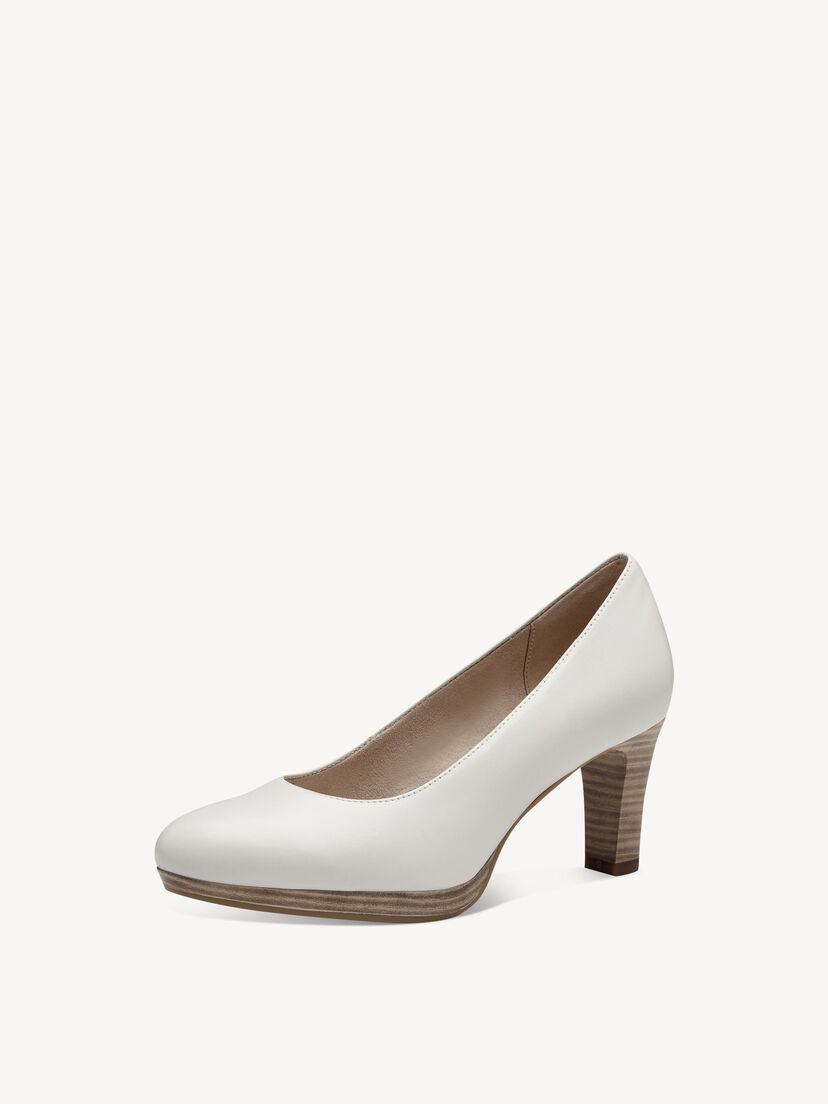Leren Pumps - wit
