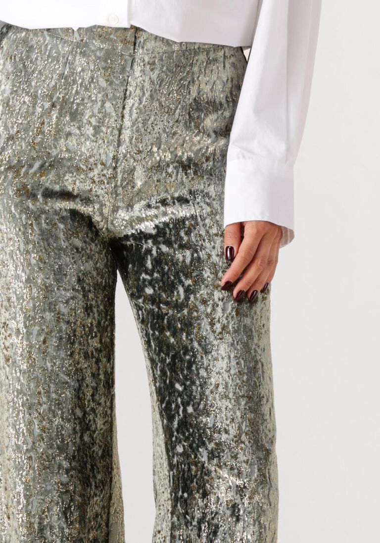 multi forte forte wijde broek en reve fil-coup' flare pants