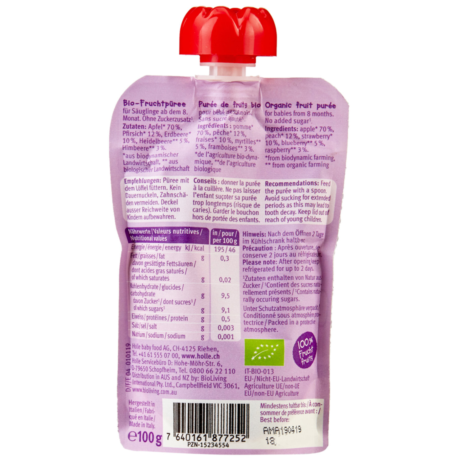 Holle Demeter Bio Berry Puppy 8+ Monate