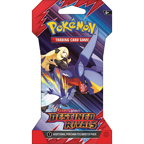 Pokémon Destined Rivals boosterpakke - flere varianter - assorteret