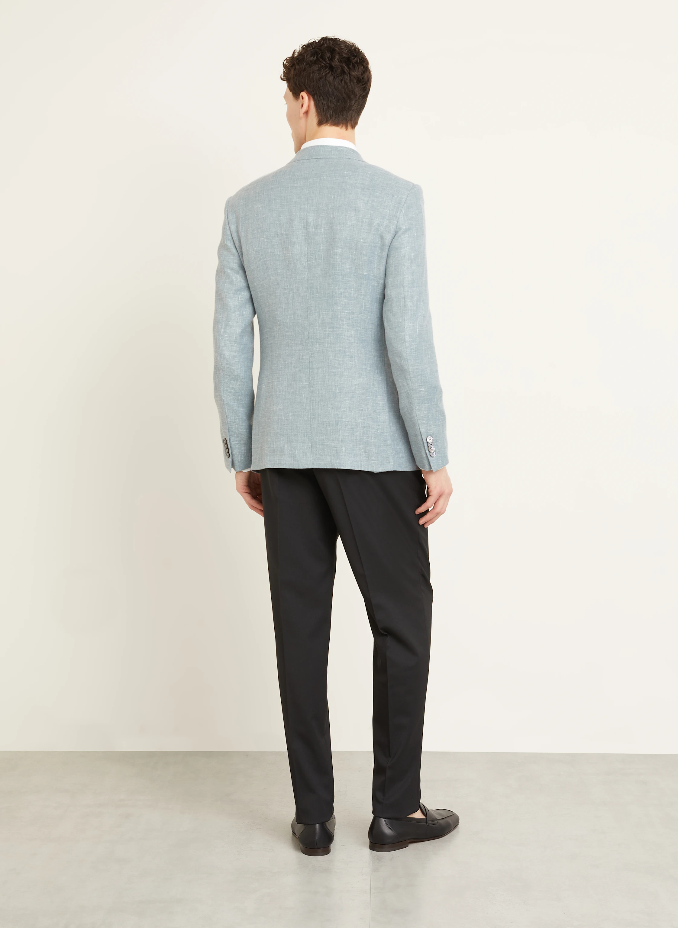 ZEGNA Sakko Slim Fit mit Leinen