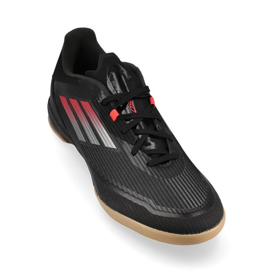 adidas F50 League IN Stealth Victory - Noir/Argenté/Lucid Red