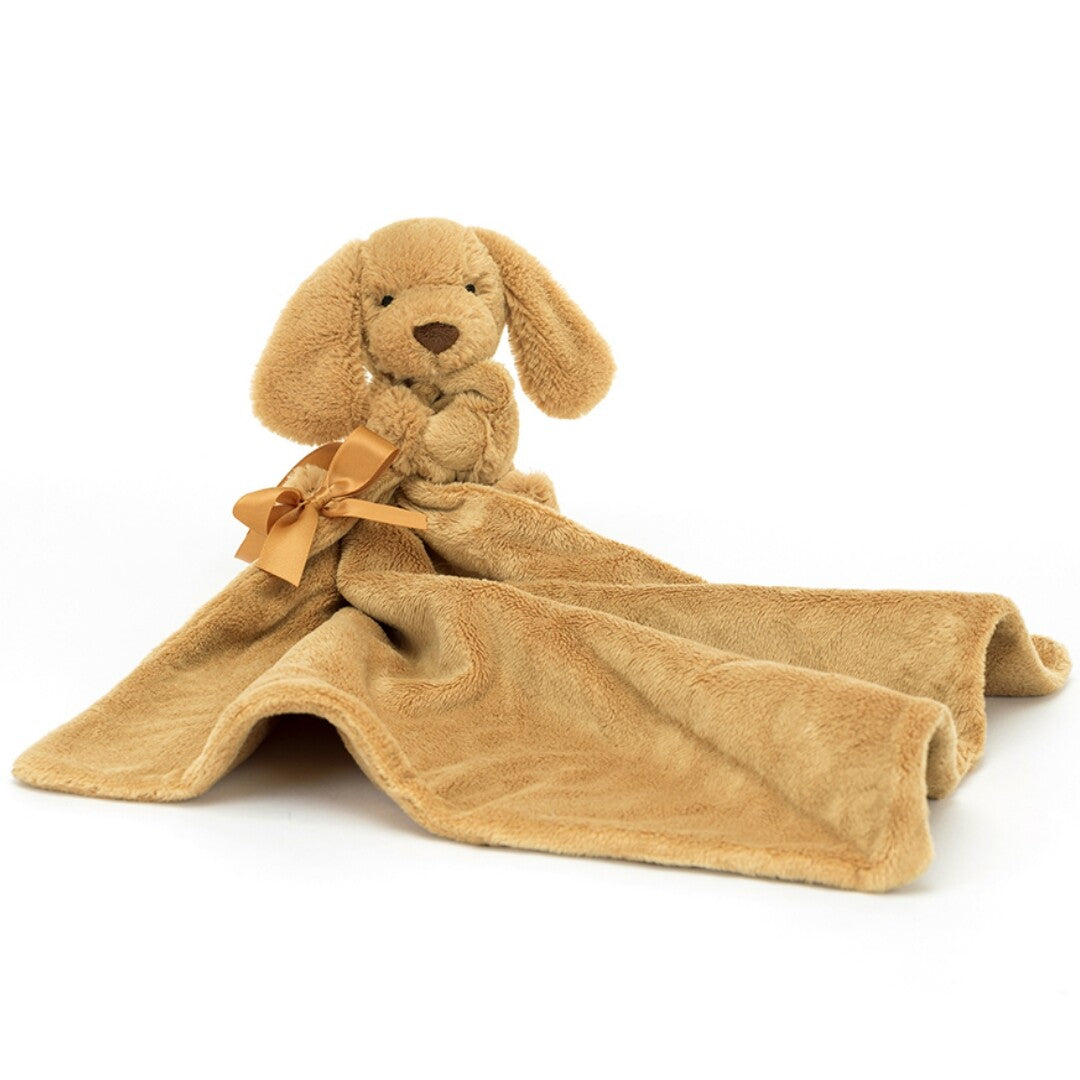 Jellycat knuffeldoek hond toffee - 34 cm