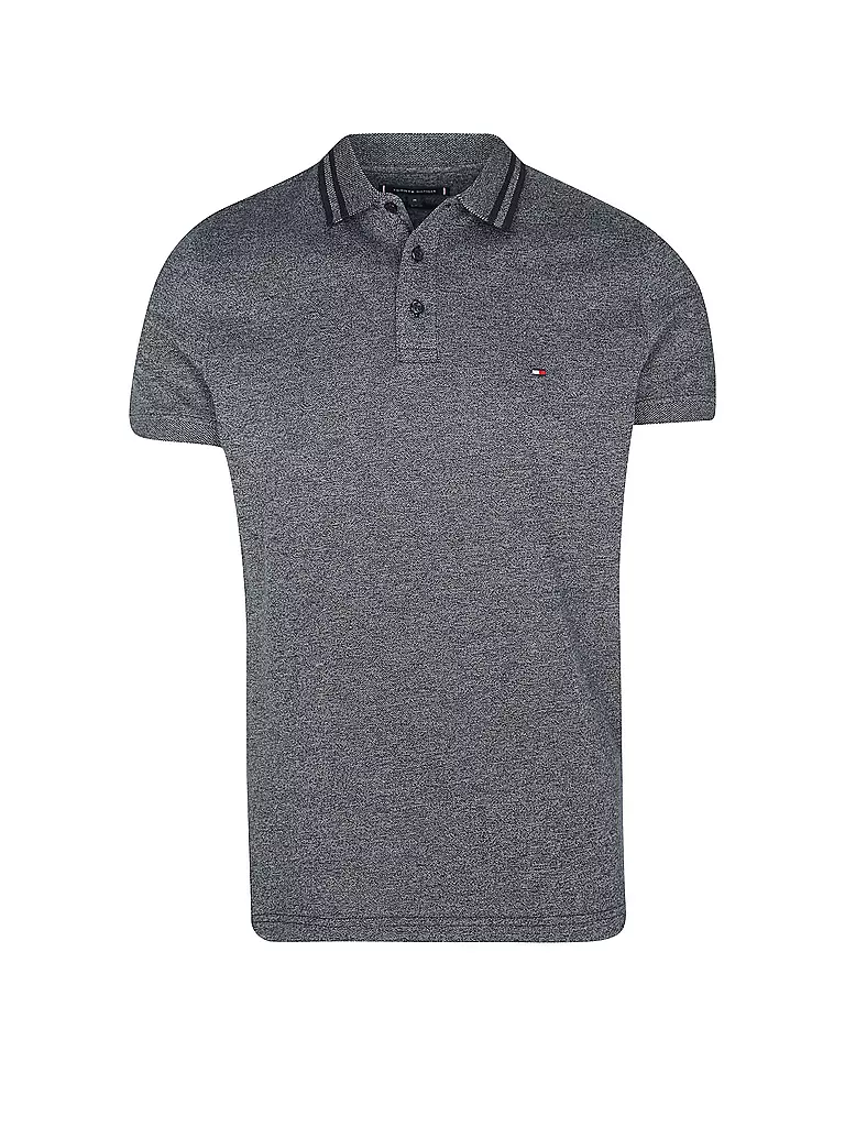 TOMMY HILFIGER Poloshirt Slim Fit grau