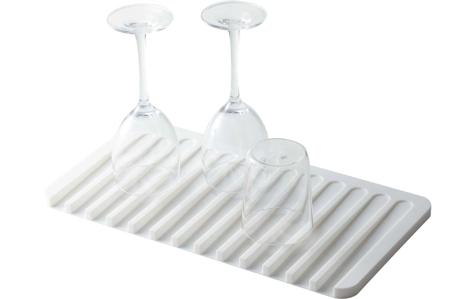 Abtropfmatte Flow WeissAbtropfmatte aus Silikon