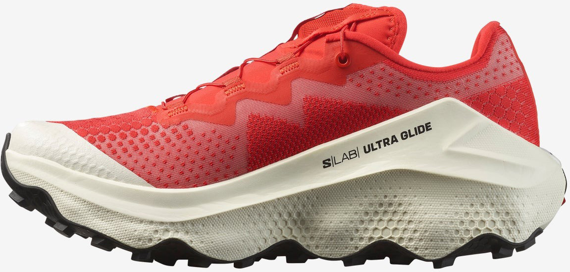 S/Lab Ultra Glide Unisex Fiery Red/Pompeian Red/Vanilla Ice