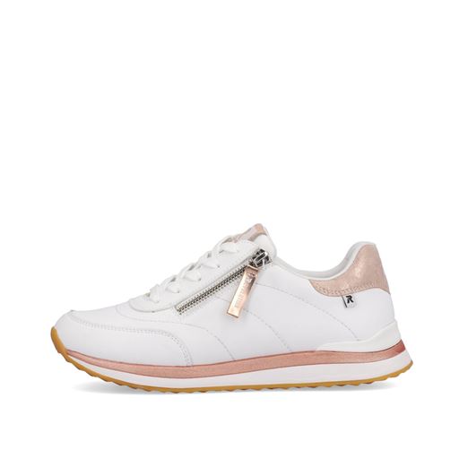 Rieker Revolution Sneakers, White/Rose, 42
