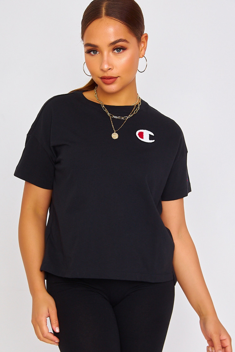 T-shirt Champion uni noir