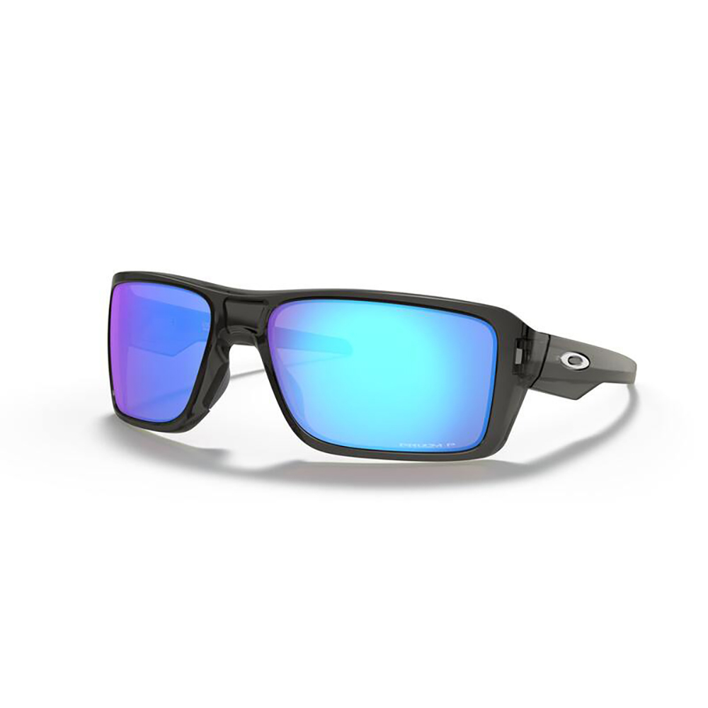Oakley - Lunettes de soleil Double Edge verres Prizm Polarized Gris Foncé / Bleu