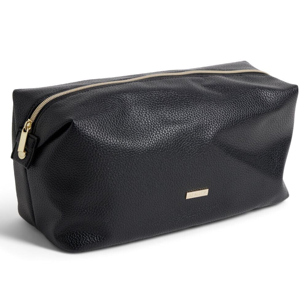 Trousse de toilette femme 30x15,5xH13,5cm (2 modèles noir ou blanc)