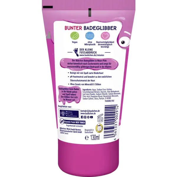 Badeglibber Pink