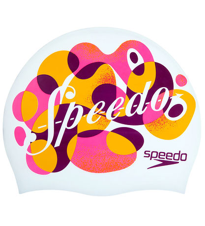 Speedo Bådeh?tte - Junior - Silicone - Hvid/Orange