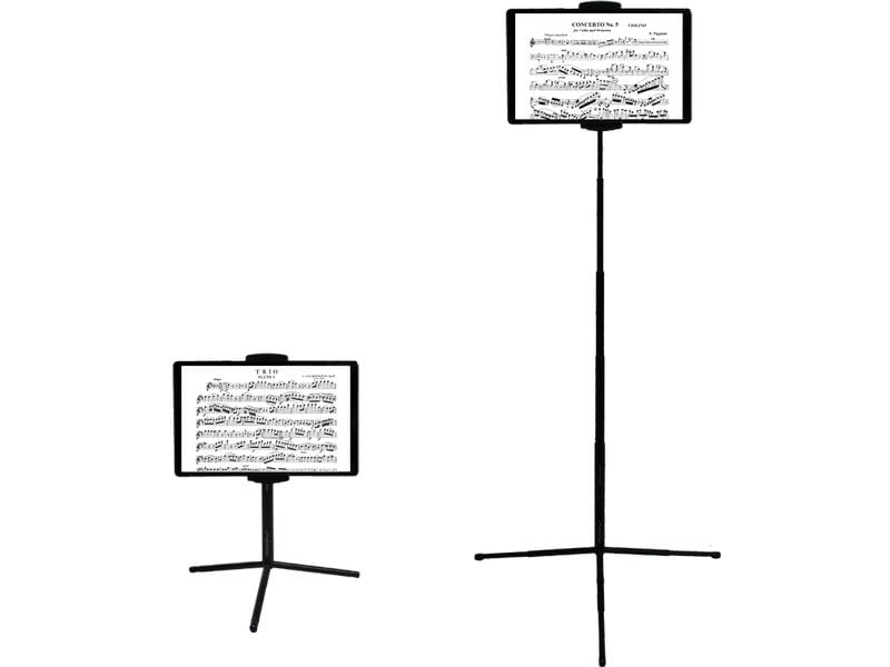 Miniput Ultraportabler Notenständer Digital Notenpult mit einem Höhenbereich von 34 cm bis 119 cm