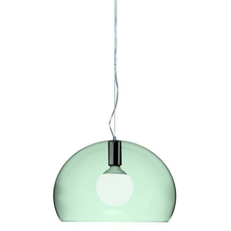 Kartell Small FL/Y hanglamp Ø38 saliegroen
