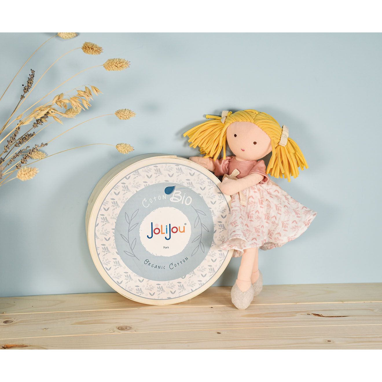 Jolijou Les Joliflores En Coton Bio Camélia multicolore