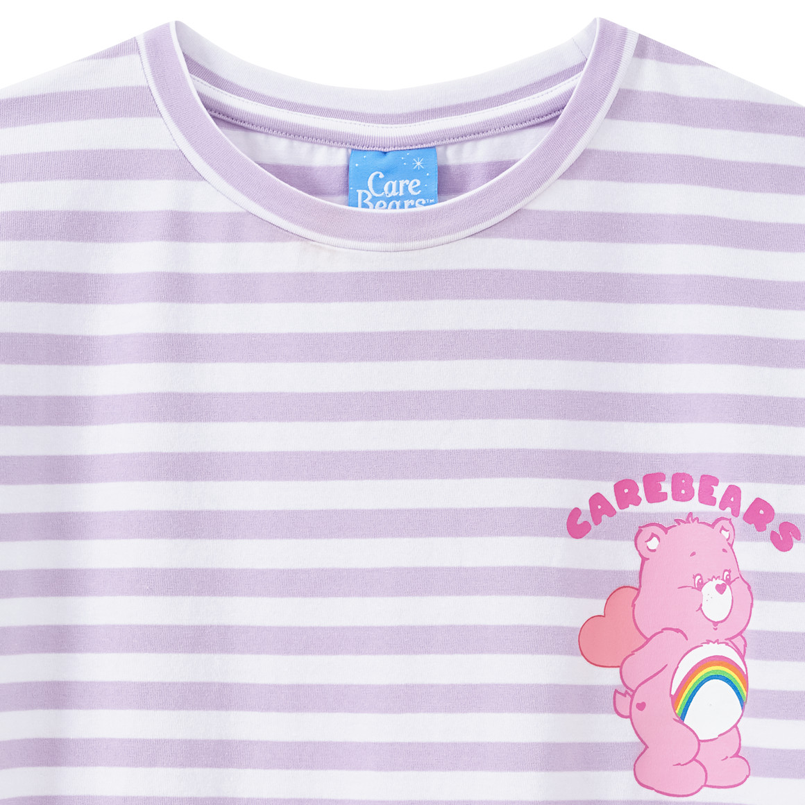 Topolino Glücksbärchis T-Shirt mit Print helllila / weiss