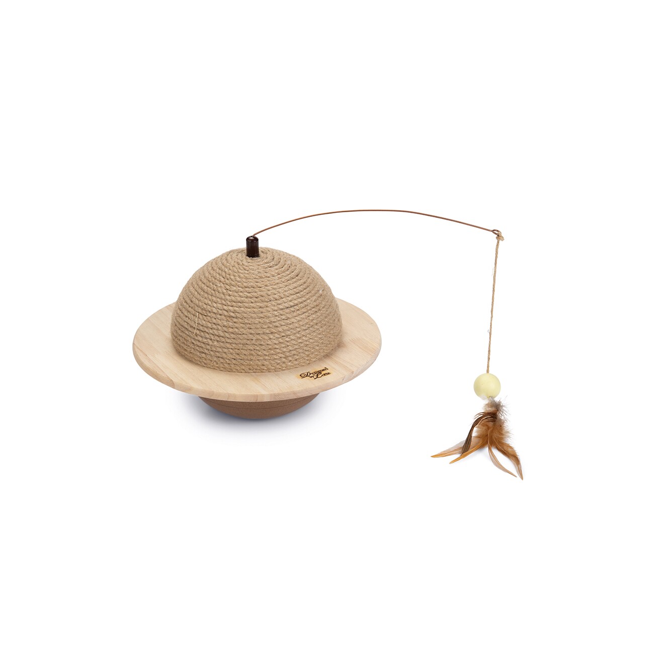 Designed by Lotte DBL Kratzball Wiggly Holz