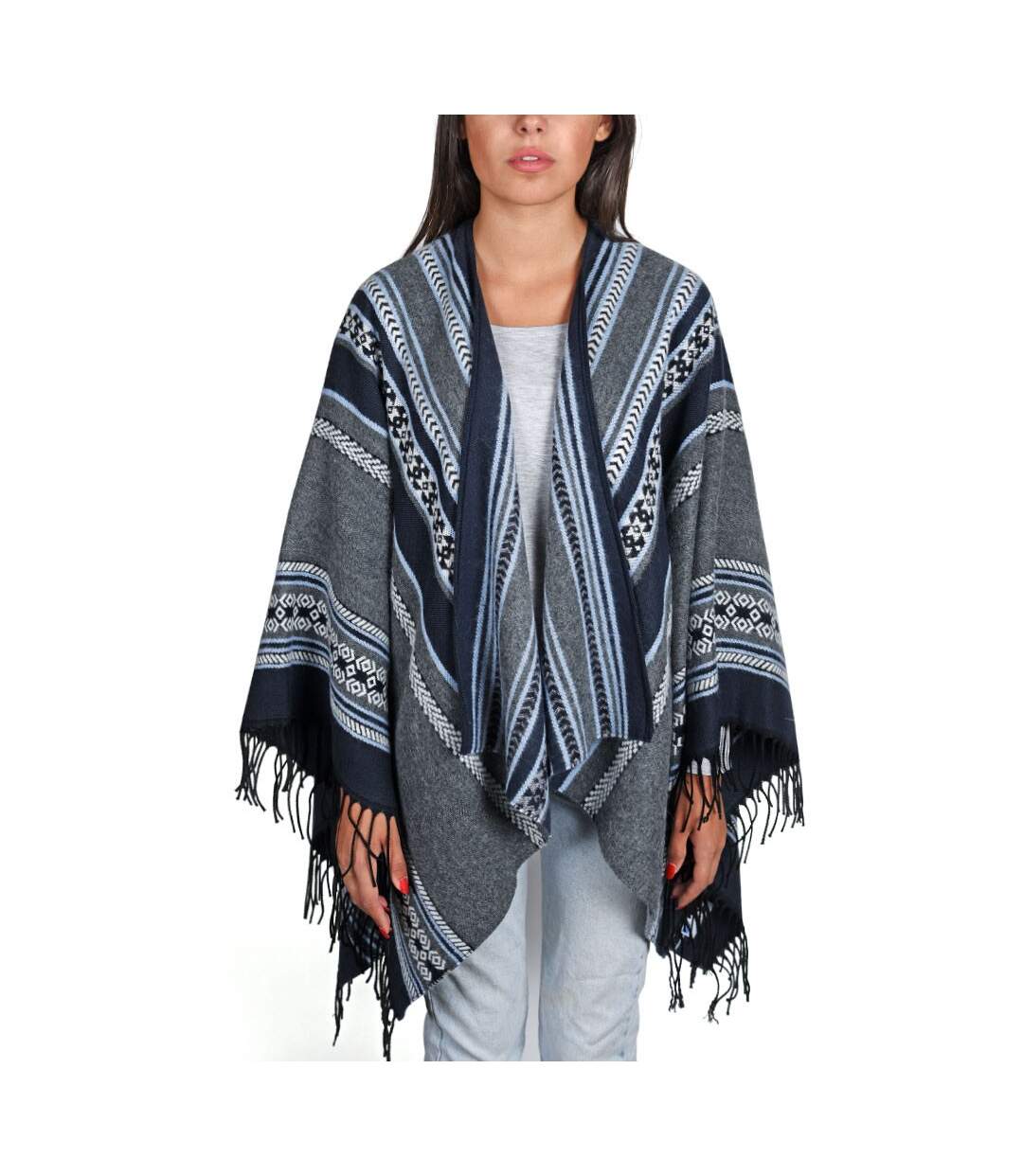 Poncho Satya  - Fabriqué en France