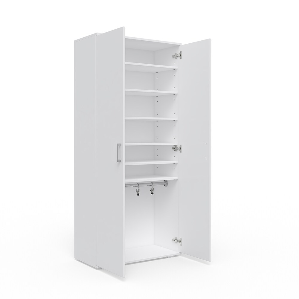 VICCO Schuhschrank TORGE Weiß - Wandschrank Stiefelschrank Schuhe Schuhregal