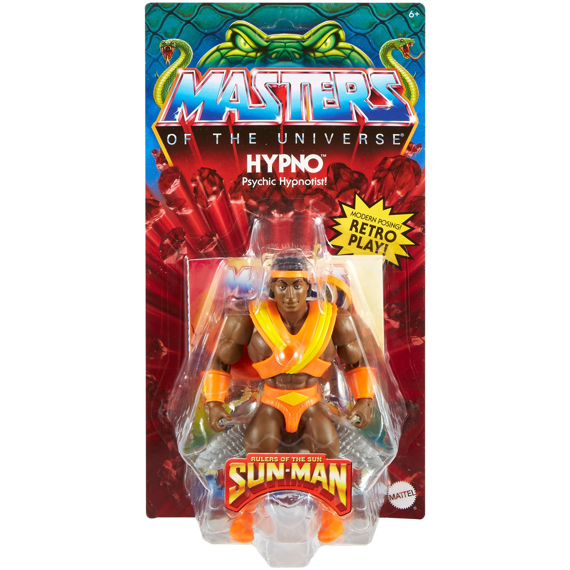 Mattel Spielfigur Masters of the Universe Origins Actionfigur Hypno