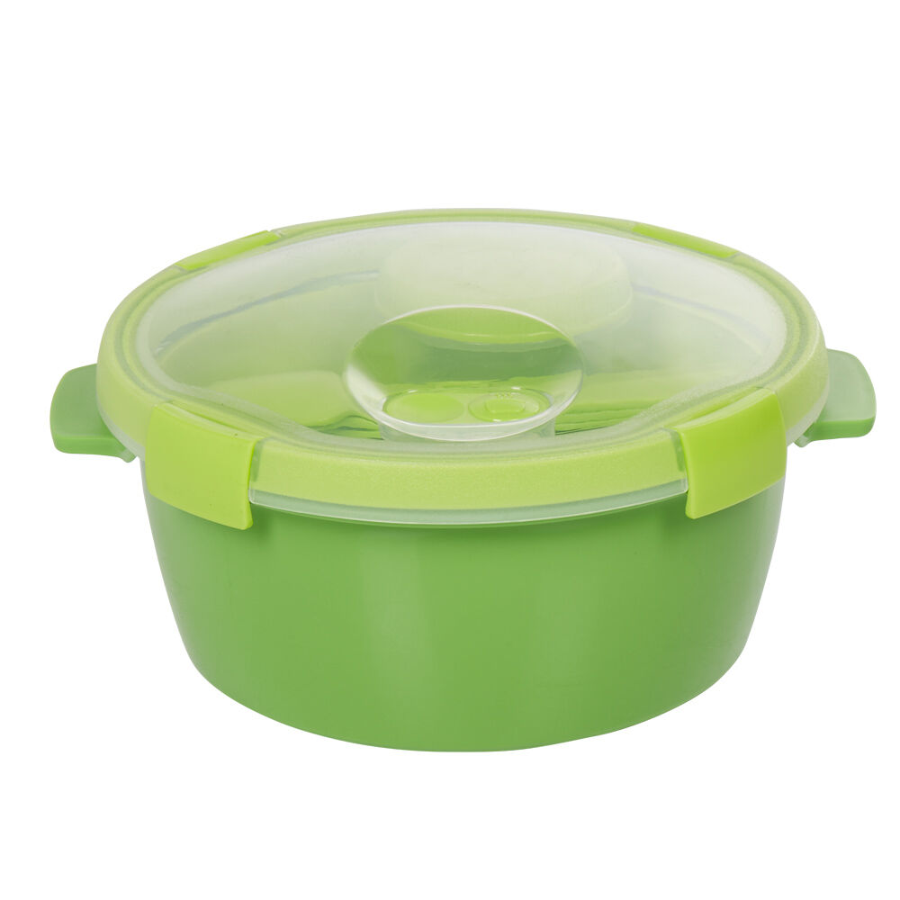 Boîte alimentaire curver ronde verte 1,6 L