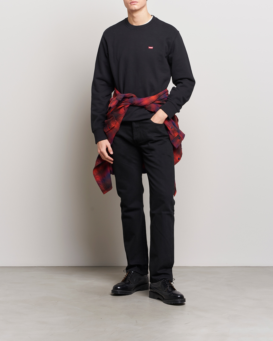 Levi's Original Crew Neck Sweatshirt Mineral Black