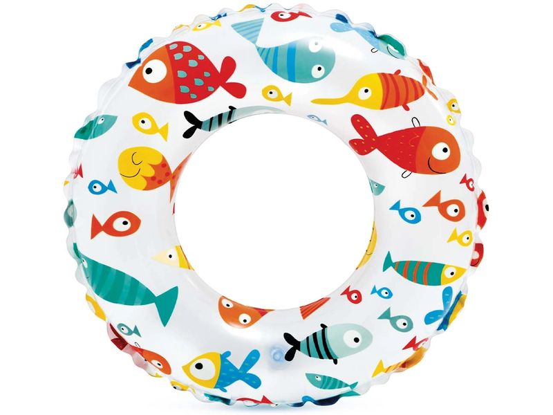 Intex Schwimmring Lively Print assortiert Aufblasbares Spielzeug für Pool & Strand