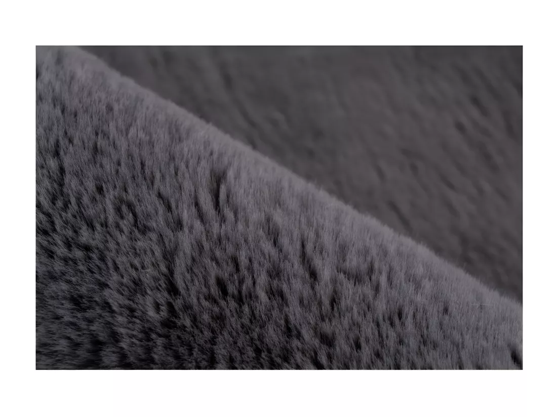 Tapis 290x200cm, design E009Y coloris graphite - Confort et élégance pour votre intérieur