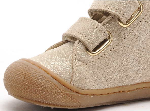 Naturino boots bottine bebe cocoon vl lizard met or