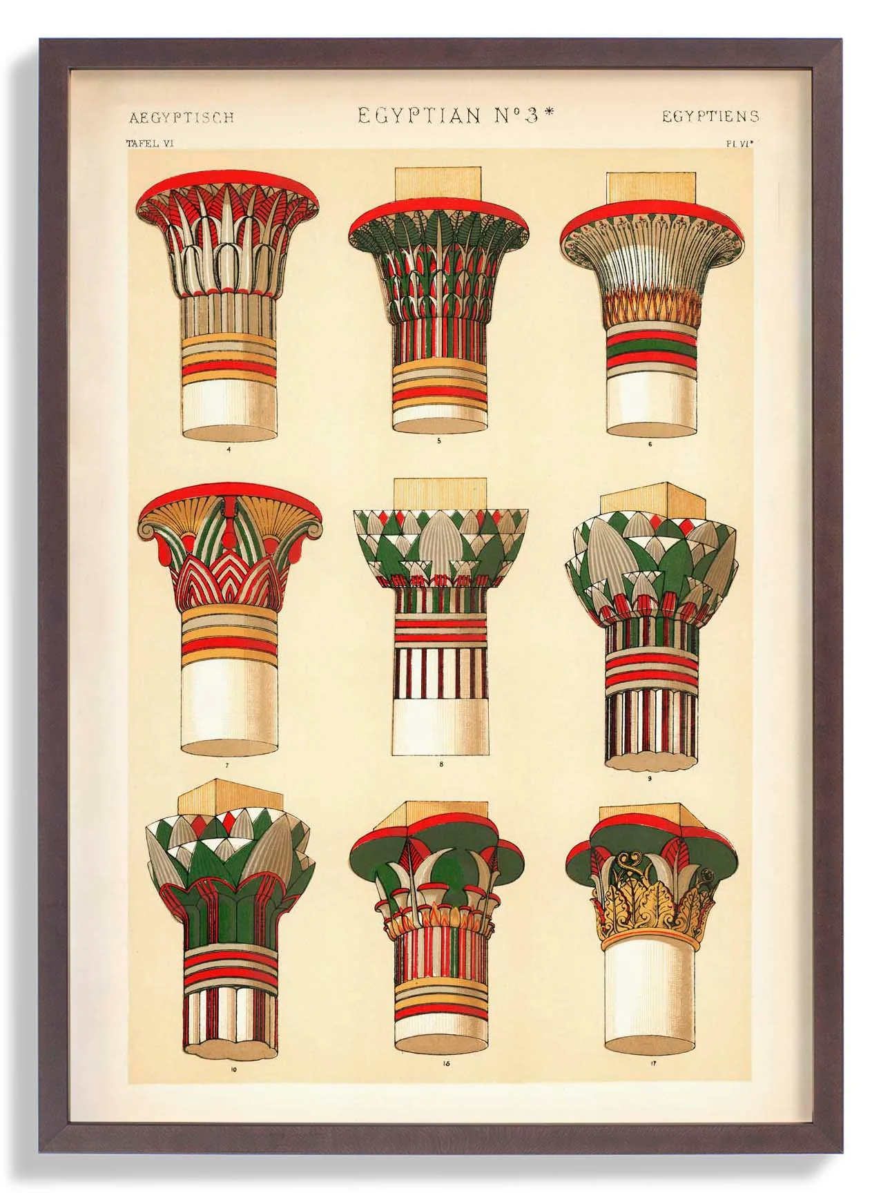 Ägypter Nr. 3B von Owen Jones