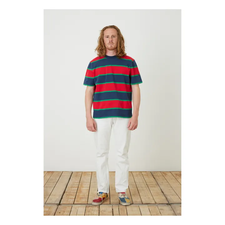 Le Minor T-shirt Rayé | Rouge
