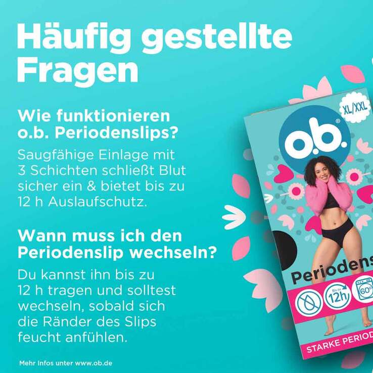 O.B. Periodenslip XL / XXL, 3 St