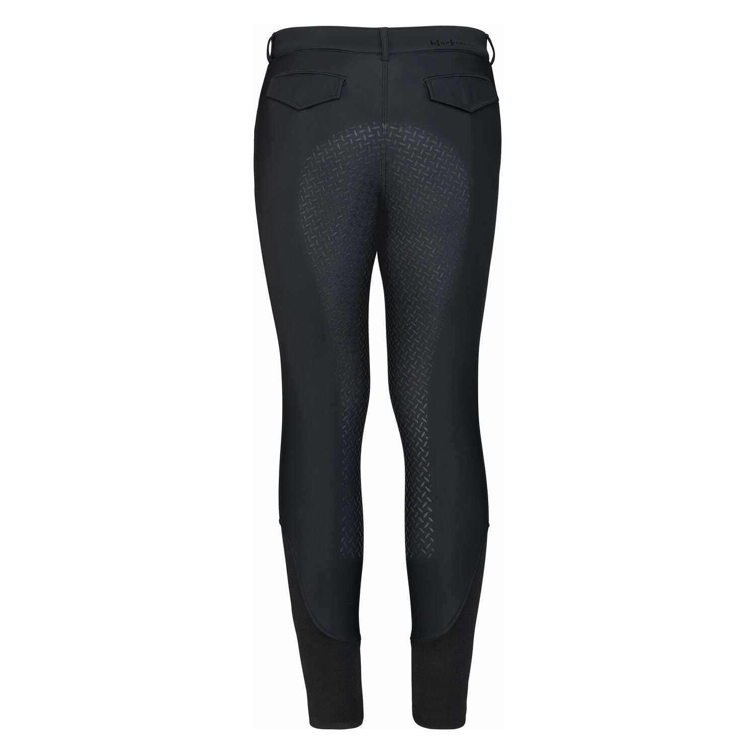 black forest Vollbesatz-Reithose Softshell Grip - black