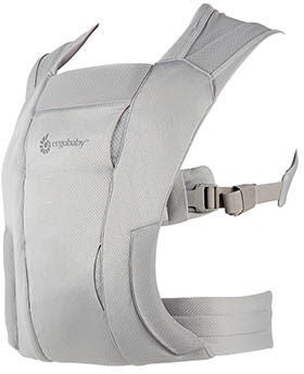 Ergobaby Embrace Soft Air Mesh Bæresele, Soft Grey