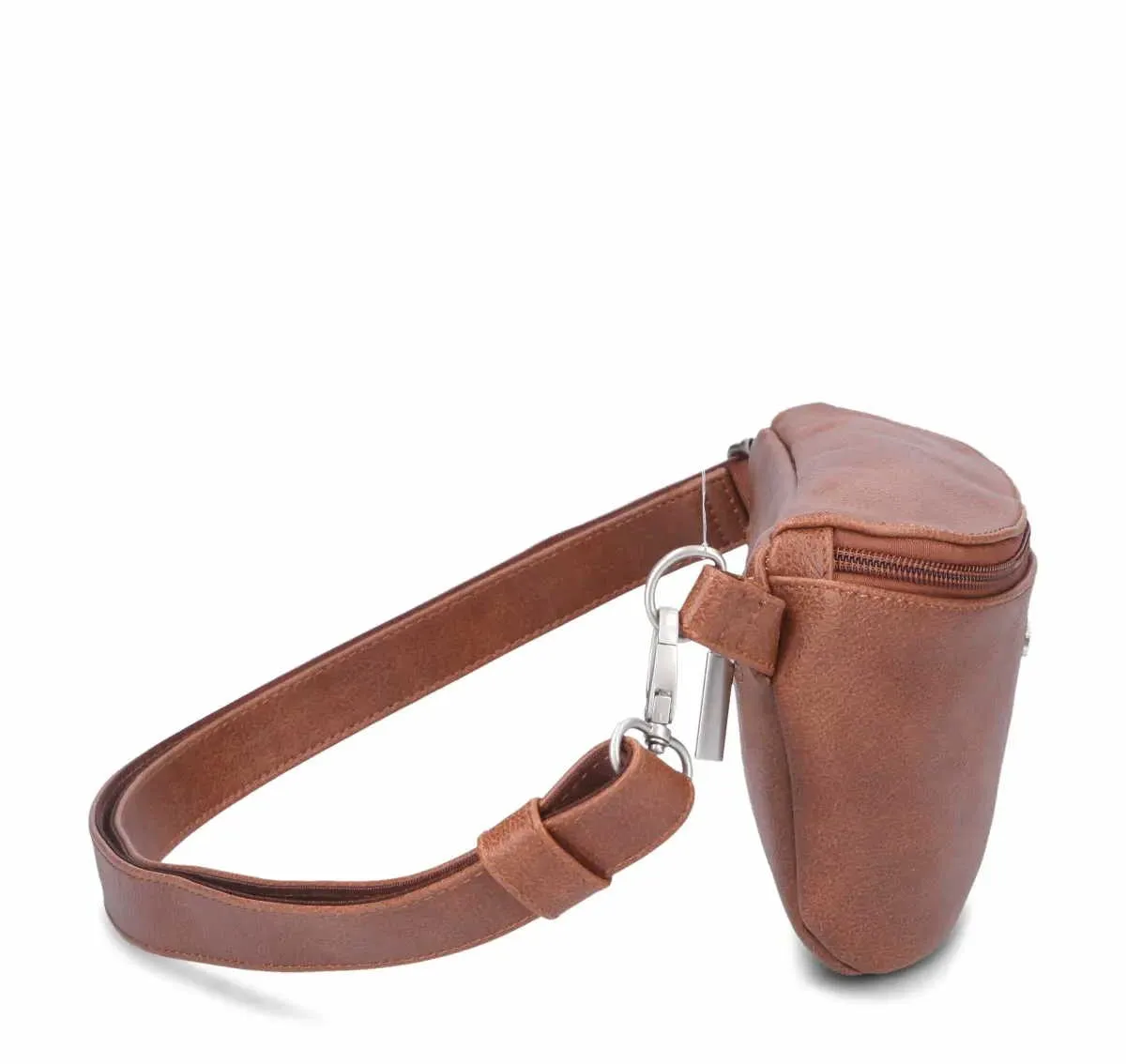 ZWEI Gürteltasche / Bodybag Khaki Lederimitat