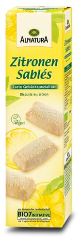Alnatura Bio Zitronen Sablés