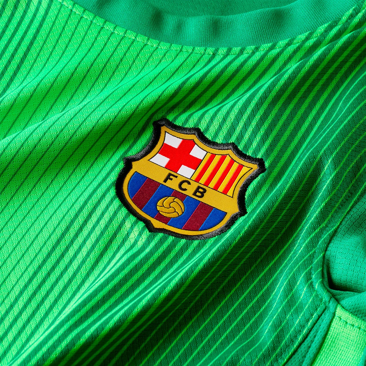 Camisola Nike FC Barcelona Primeiro Equipamento Guarda-redes M/L 2025-2026 Criança