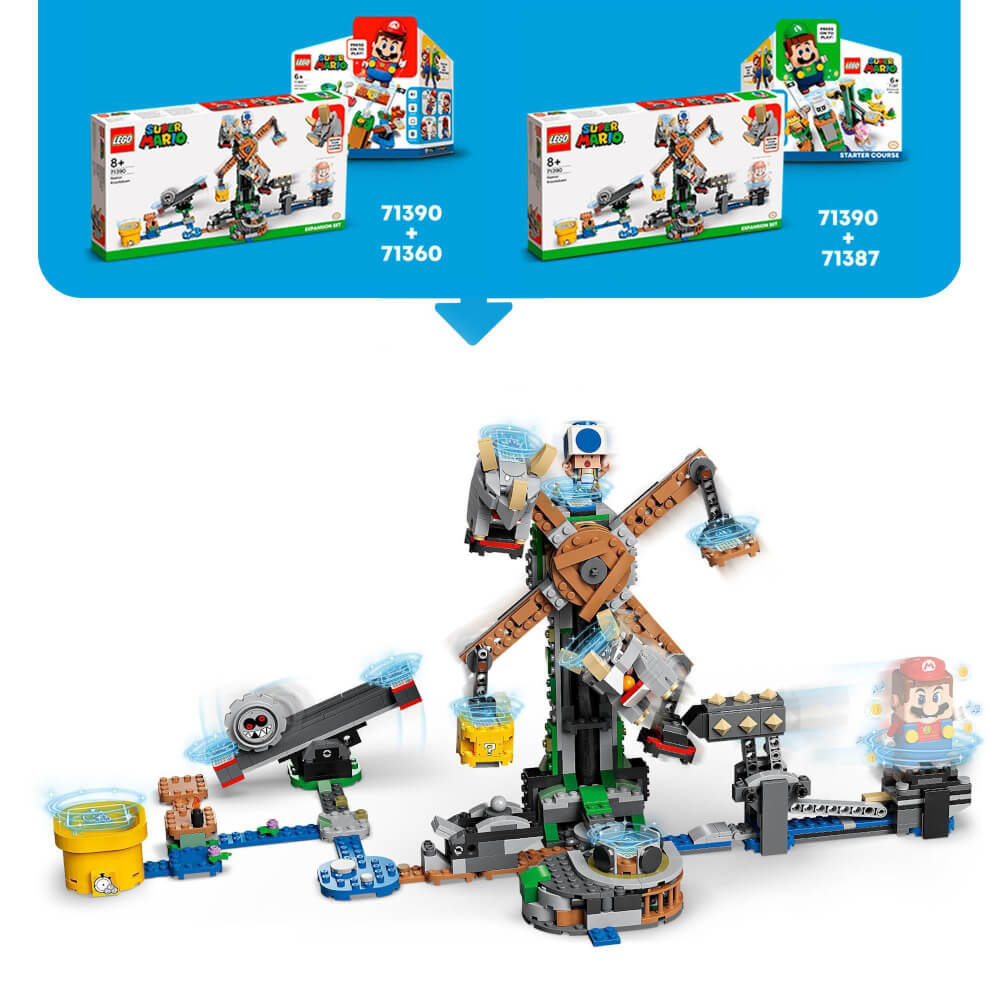 LEGO® Super Mario 71390 Reznors Absturz – Erweiterungsset