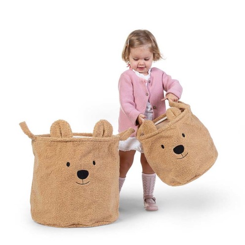 Panier de rangement 40x40x40 Beige - CHILDHOME