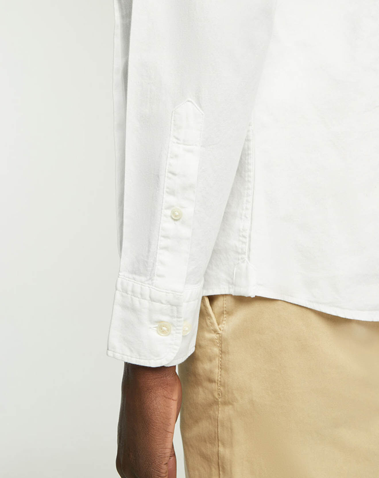 Hackett London Chemise Slim Fit Oxford blanche