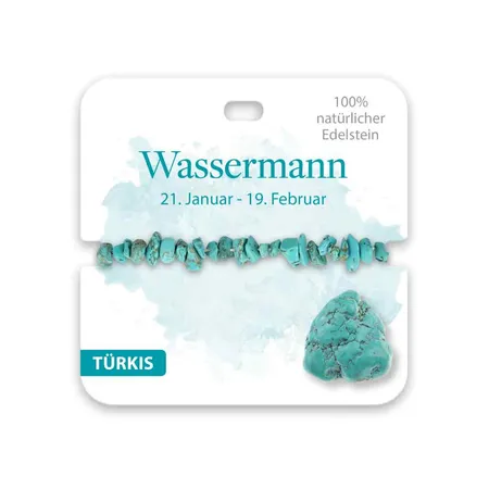 bb Klostermann Armband Edelstein Wassermann