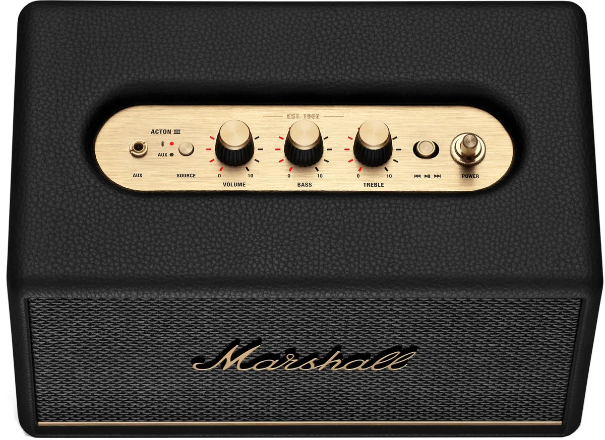 Marshall Acton 3 BT Noir Enceintes connectées