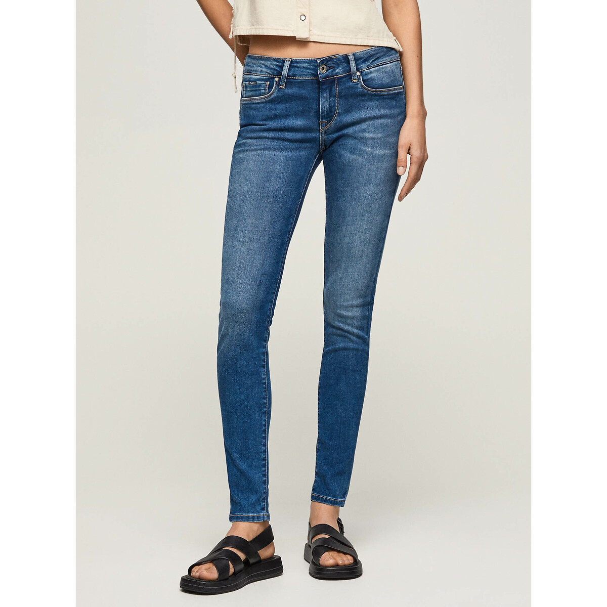PEPE JEANS<br>Calças jeans skinny SOHO para todos os tamanhos
