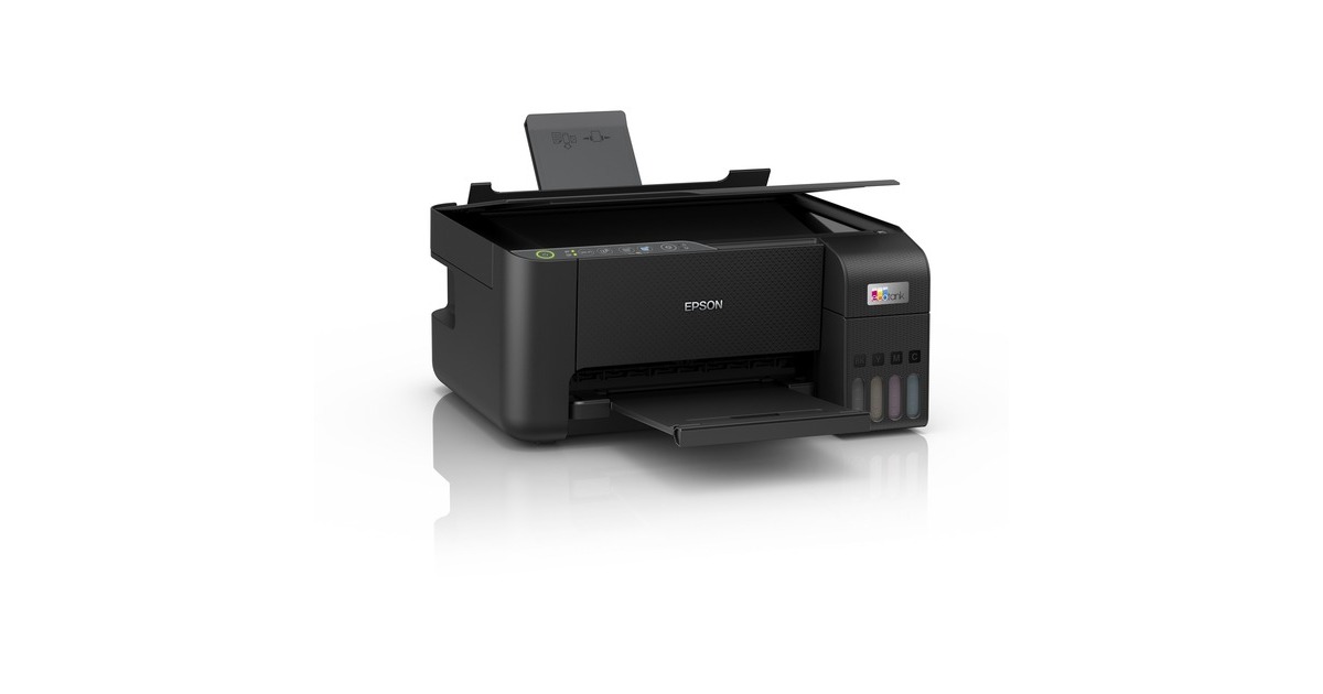 EpsonEcoTank ET-2862 A4 multifunctionele Wi-Fi-printer met inkttank all-in-one inkjetprinter  (Zwart, Scannen, Kopiëren, Wi-Fi, inclusief tot 3 jaar inkt)