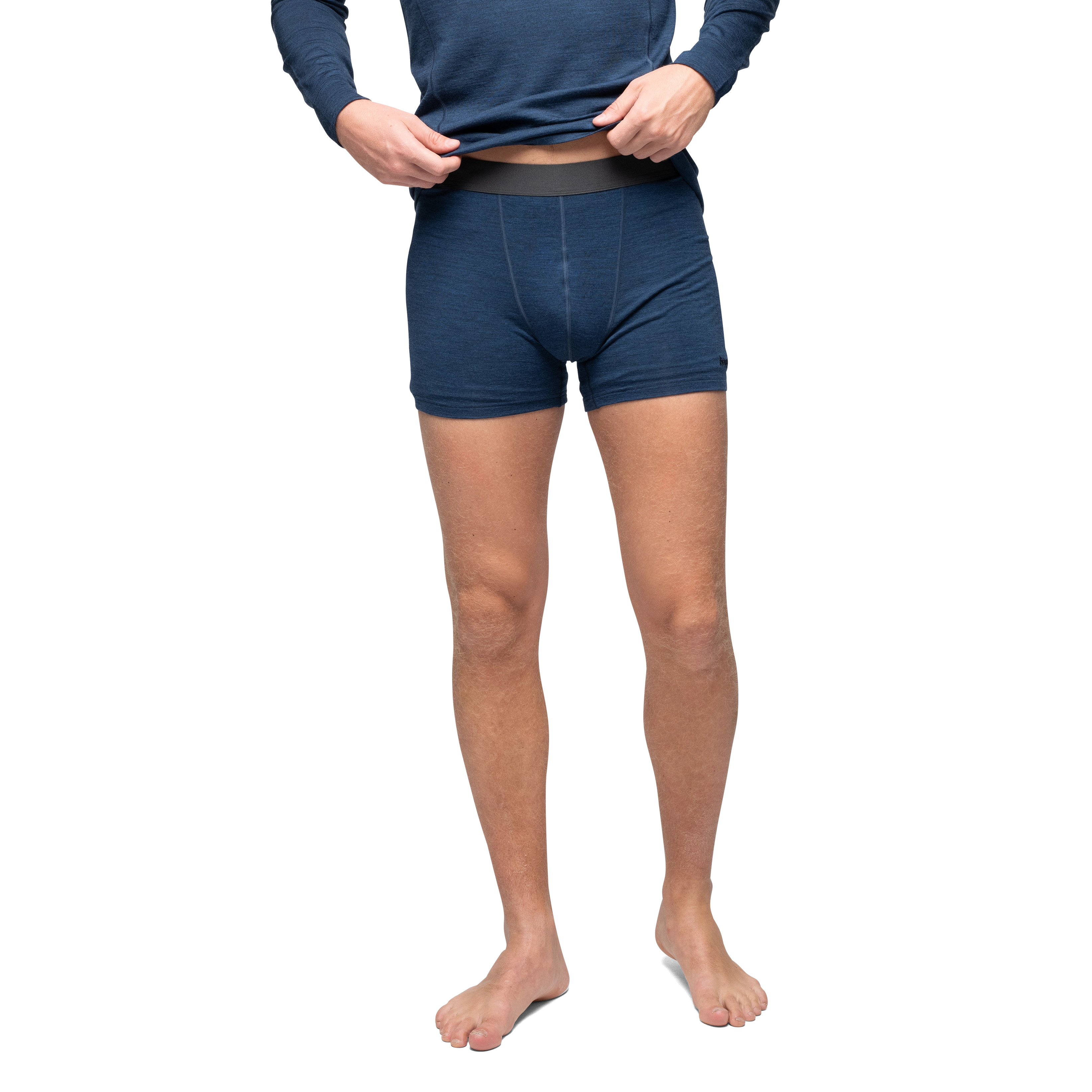 Inner:Light Boxer Navy Blue