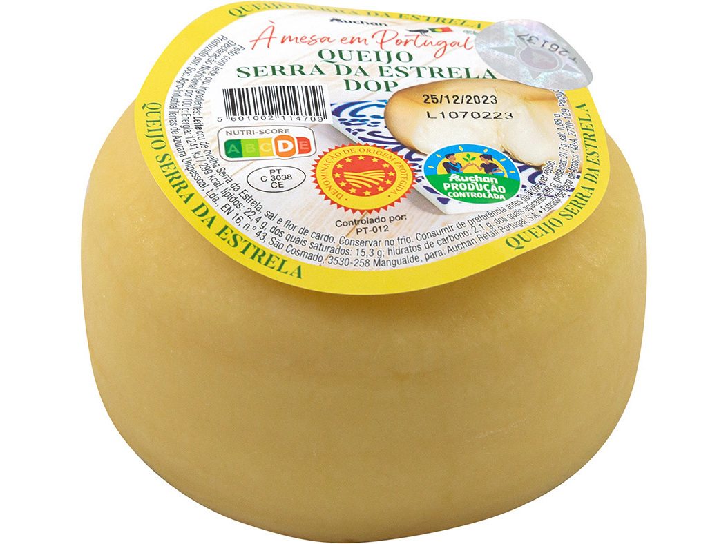 QUEIJO SERRA DA ESTRELA DOP AUCHAN À MESA EM PORTUGAL CULTIVAMOS O BOM UN