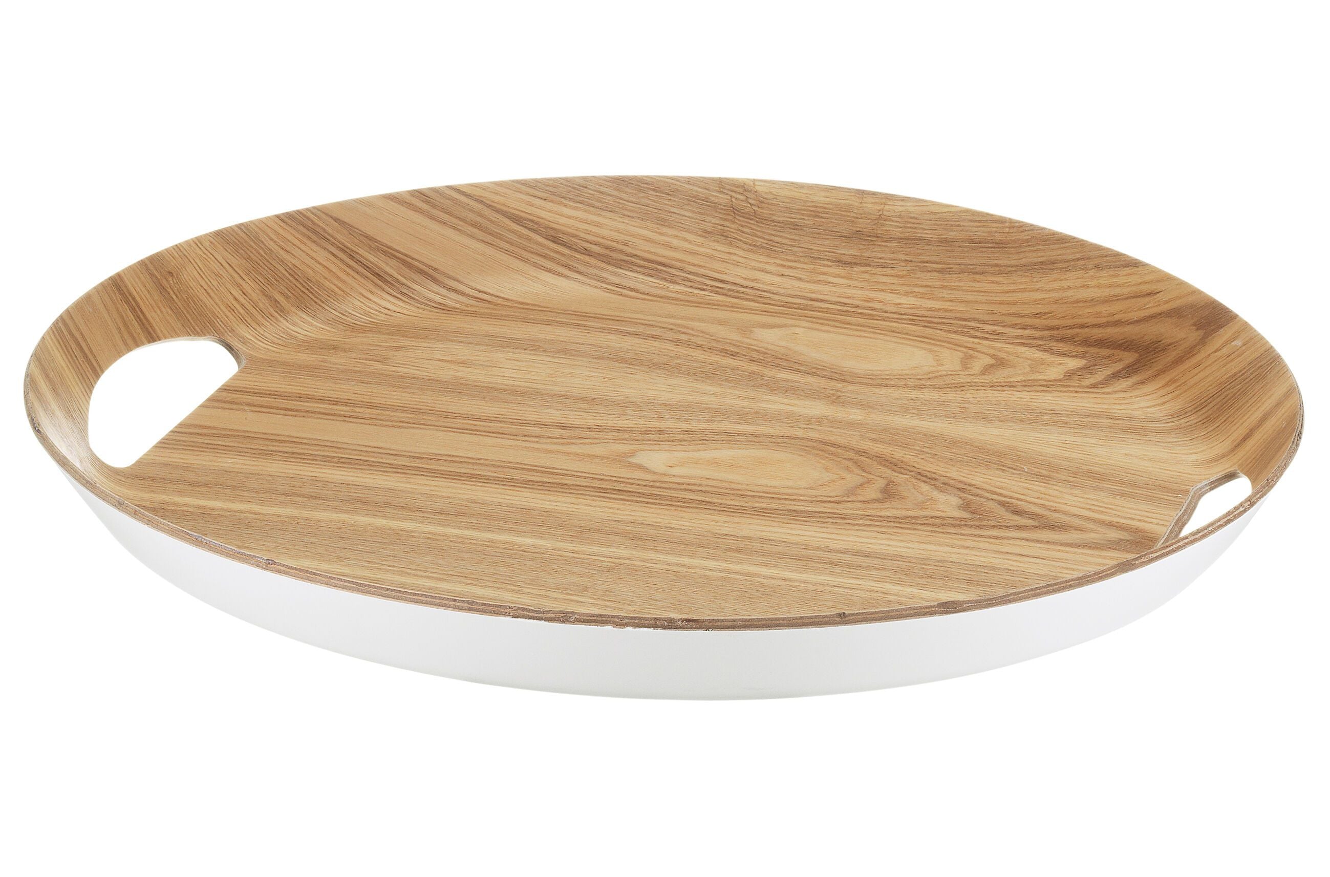 COSMA Serviertablett - Braun / B: 46.0 cm x T: 41.0 cm x H: 4.0 cm