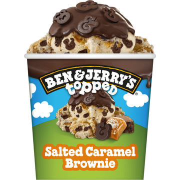 Ben & Jerry's IJs Topped Salted Caramel Brownie 438 ml