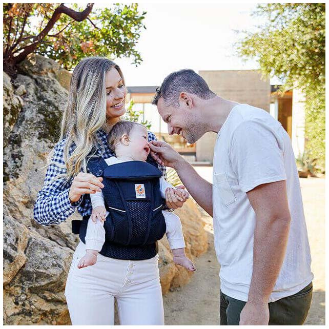 Ergobaby Omni Breeze draagzak Midnight Blue - Draagzak - Prénatal