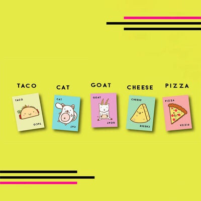 Taco Cat Goat Cheese Pizza Familiespill